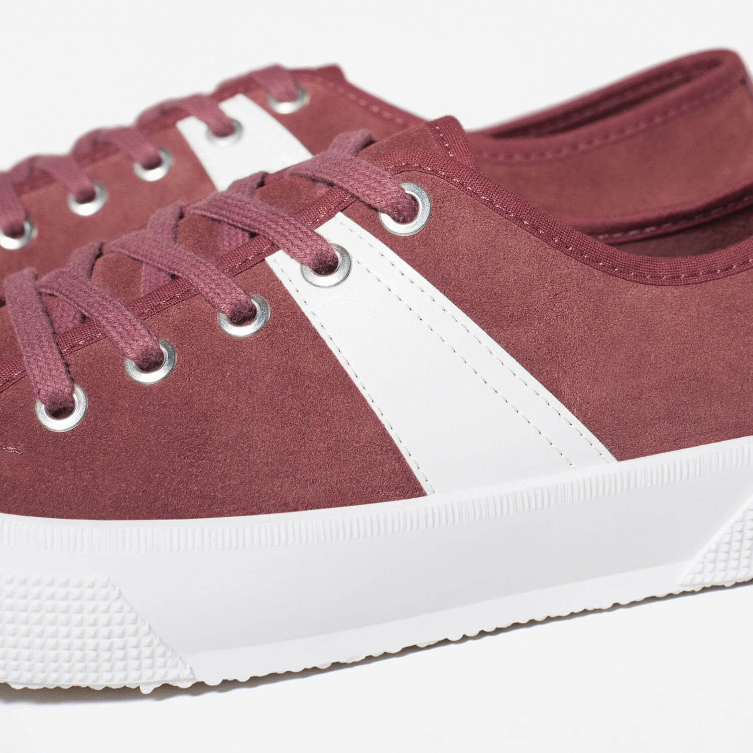 Suede Mixed Sneakers