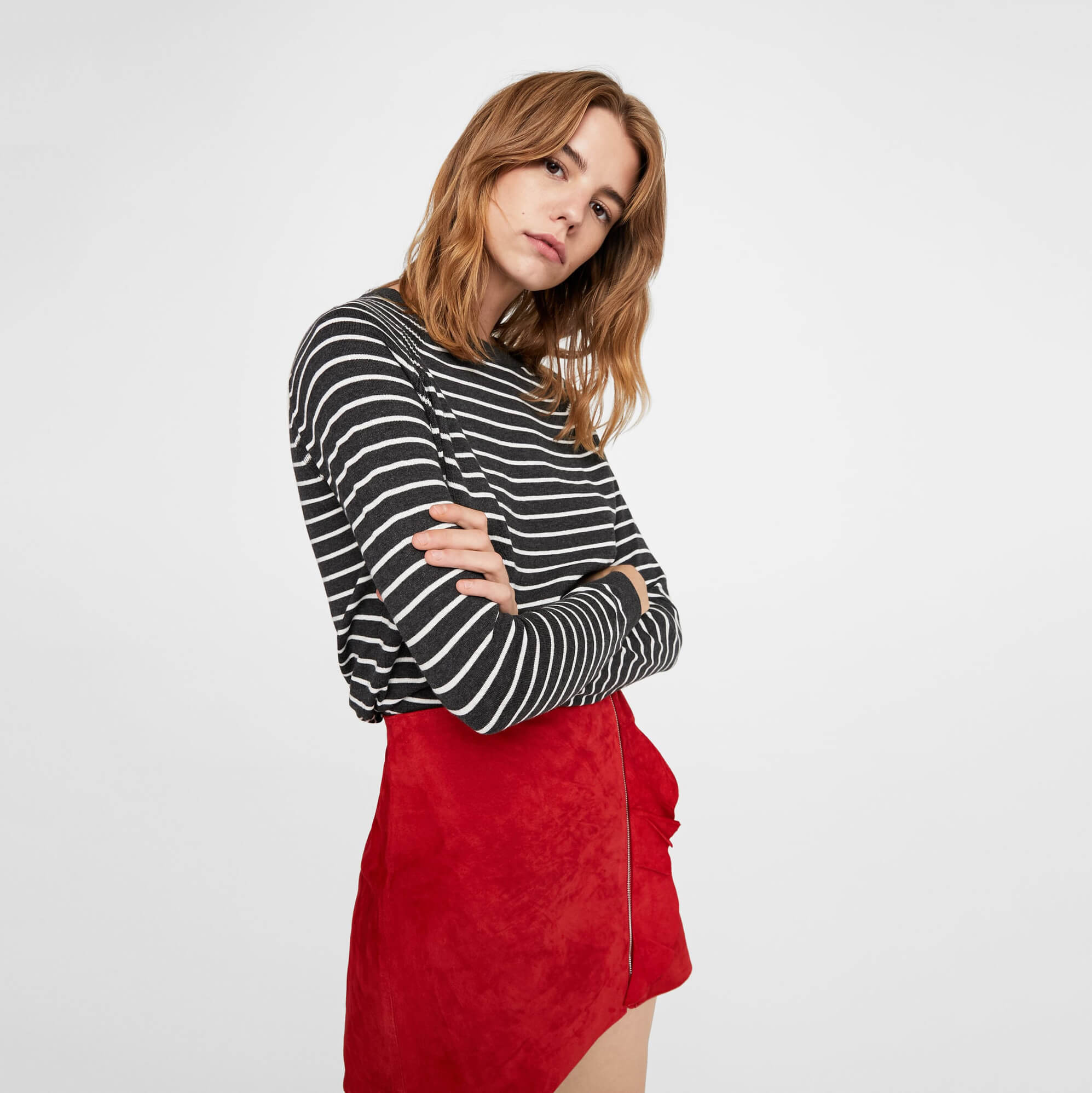 Striped Cotton Sweater